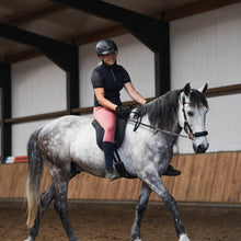 Afbeelding in Gallery-weergave laden, Bitless rosegold star hackamore bridle dressage riding with barebackpad