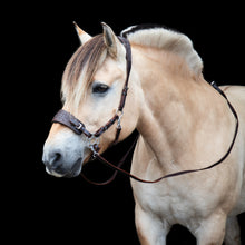 Load image into Gallery viewer, Jack western hackamore dark brown + black