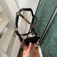 Load image into Gallery viewer, Rosie bridle mini Shetty black
