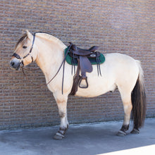 Load image into Gallery viewer, Sheepskin western saddlepad green
