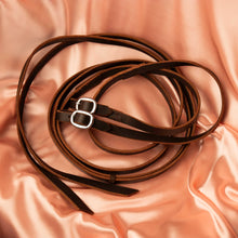 Afbeelding in Gallery-weergave laden, Long leather split reins
