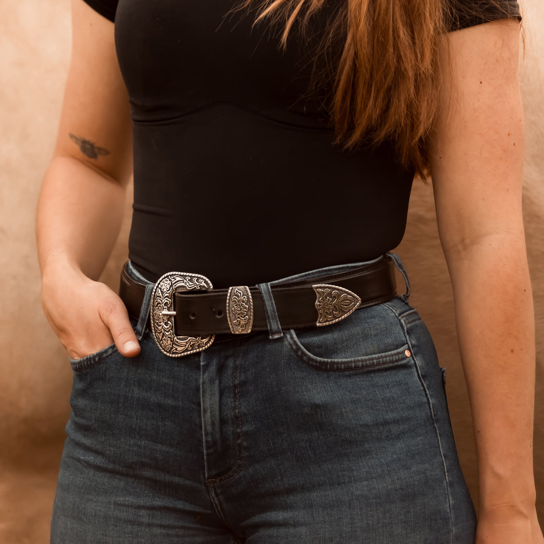 Western belt nr.1 silver buckle