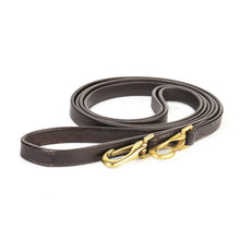 Load image into Gallery viewer, Janosch leather clip reins
